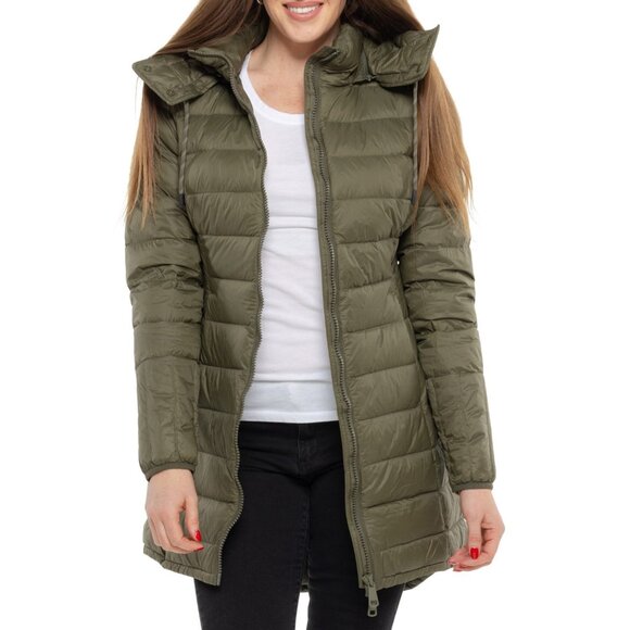 NEW Lole Claudia Down  puffer Jacket - 650 Fill Power in Moss 1225 6s3 - Picture 4 of 7